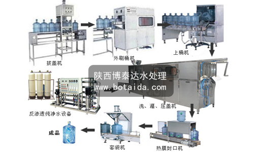 博泰达桶装纯净水生产线